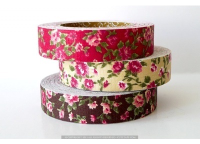 Gorgeous printed fabric tape